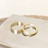 二本の真鍮の指輪